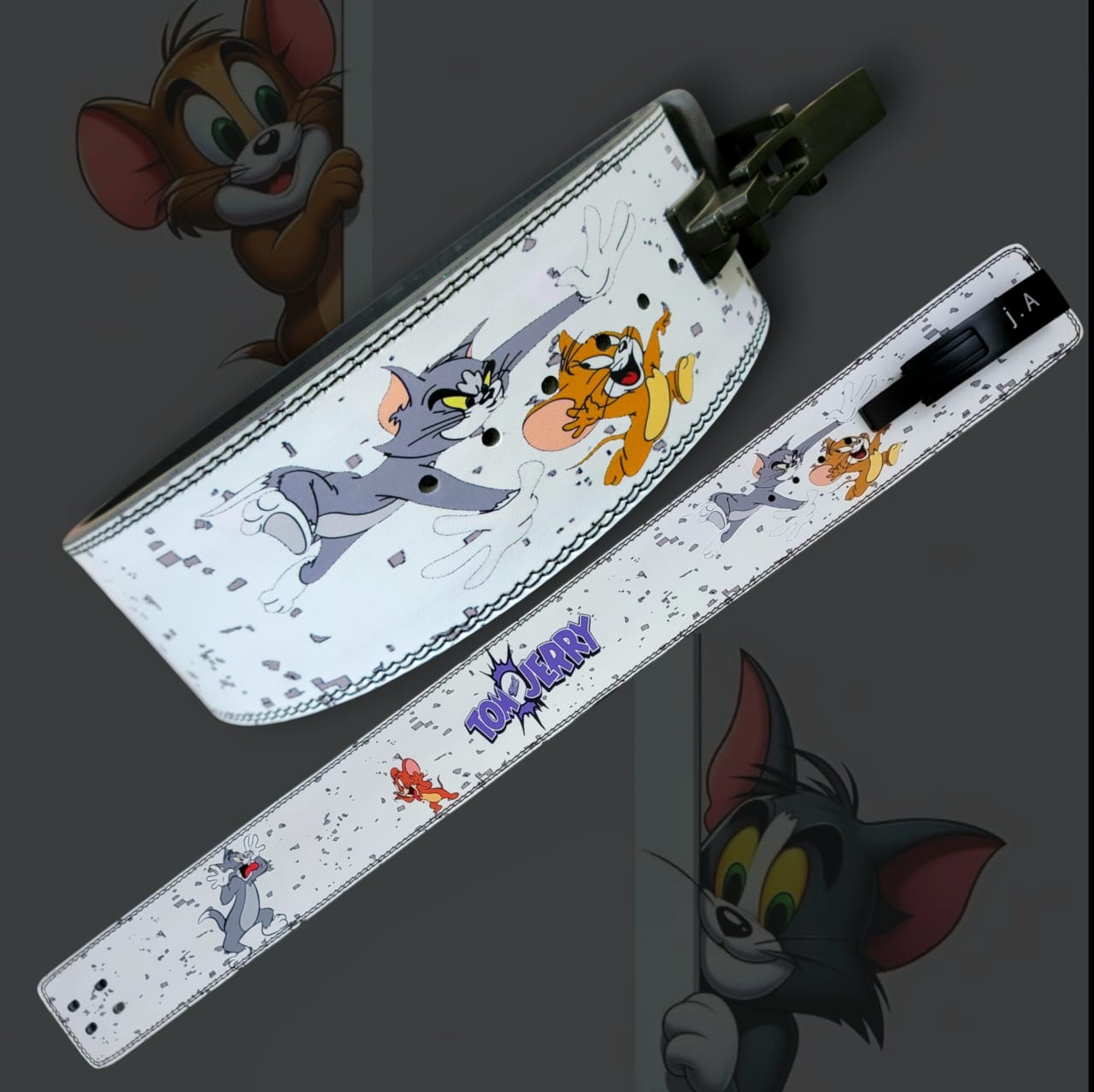 Tom & Jerry Weight lifting belt