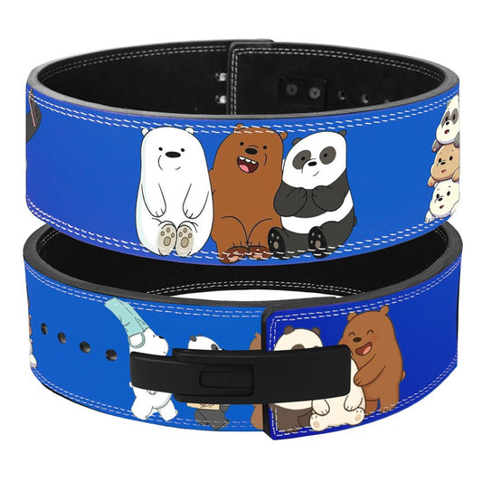 We Bare Bears Weightlifting Belt