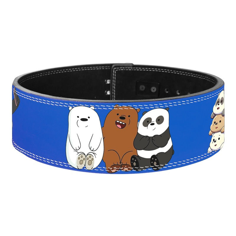 We Bare Bears Weightlifting Belt