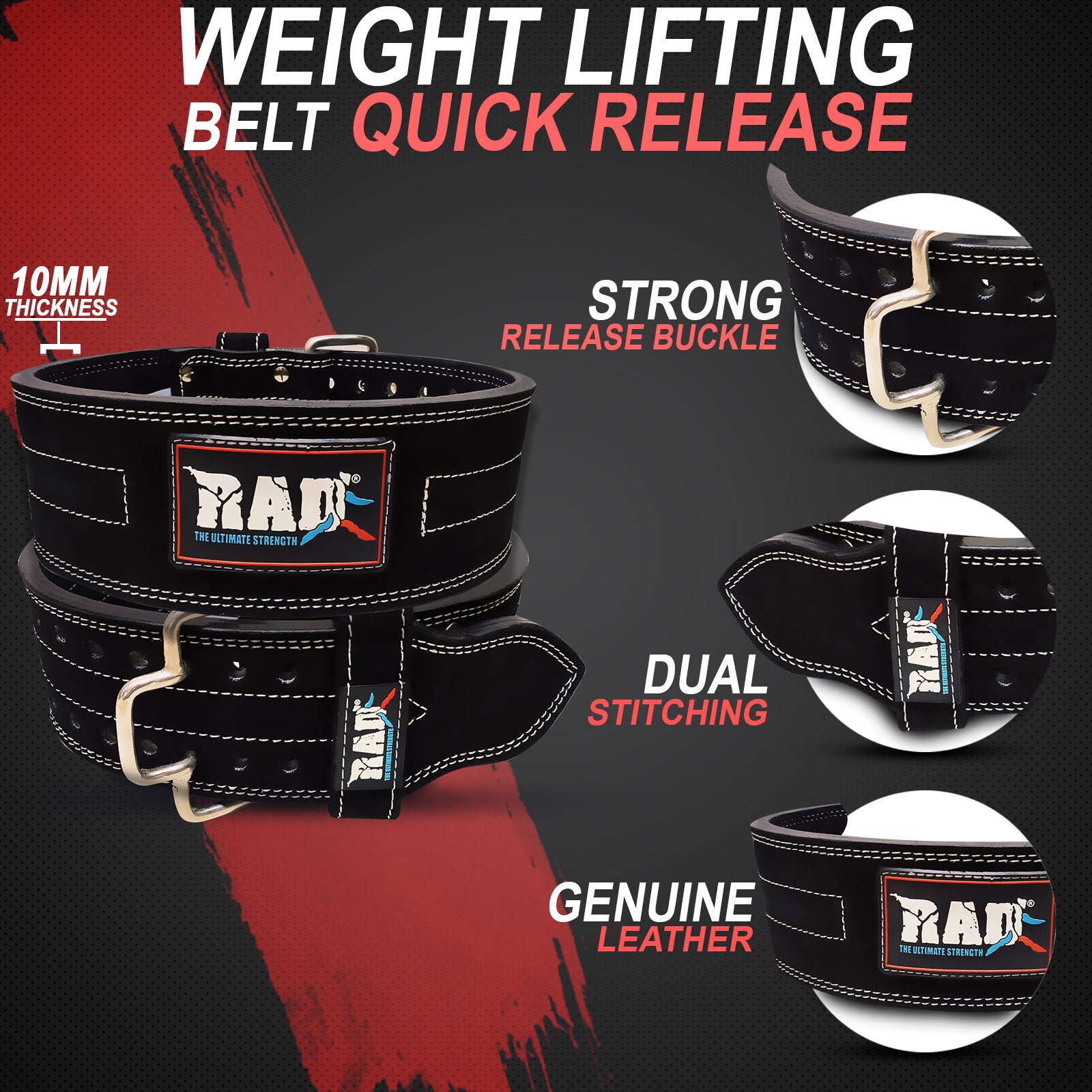 Weight Lifting Belts Infographics