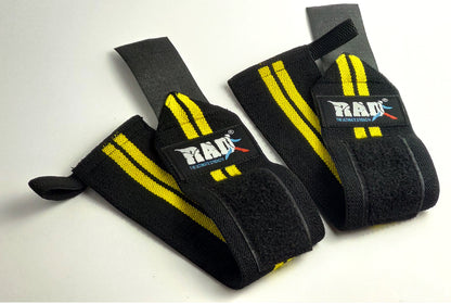 Yellow Wrist Wraps