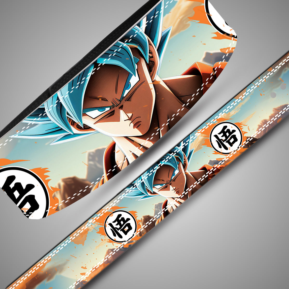 Goku Super Saiyan weightlifting belt