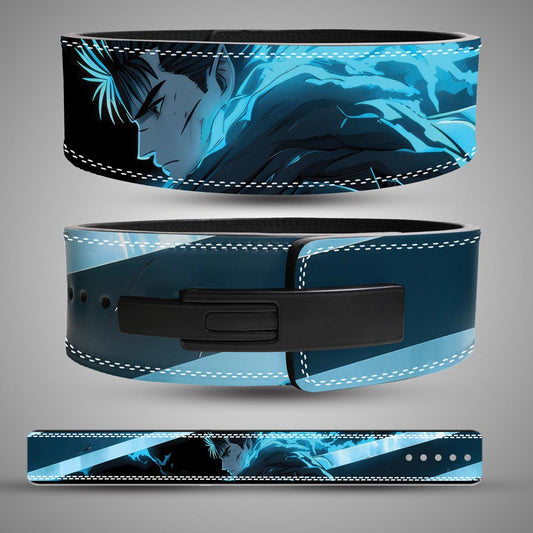 Guts Weightlifting Belt – Blue Flame