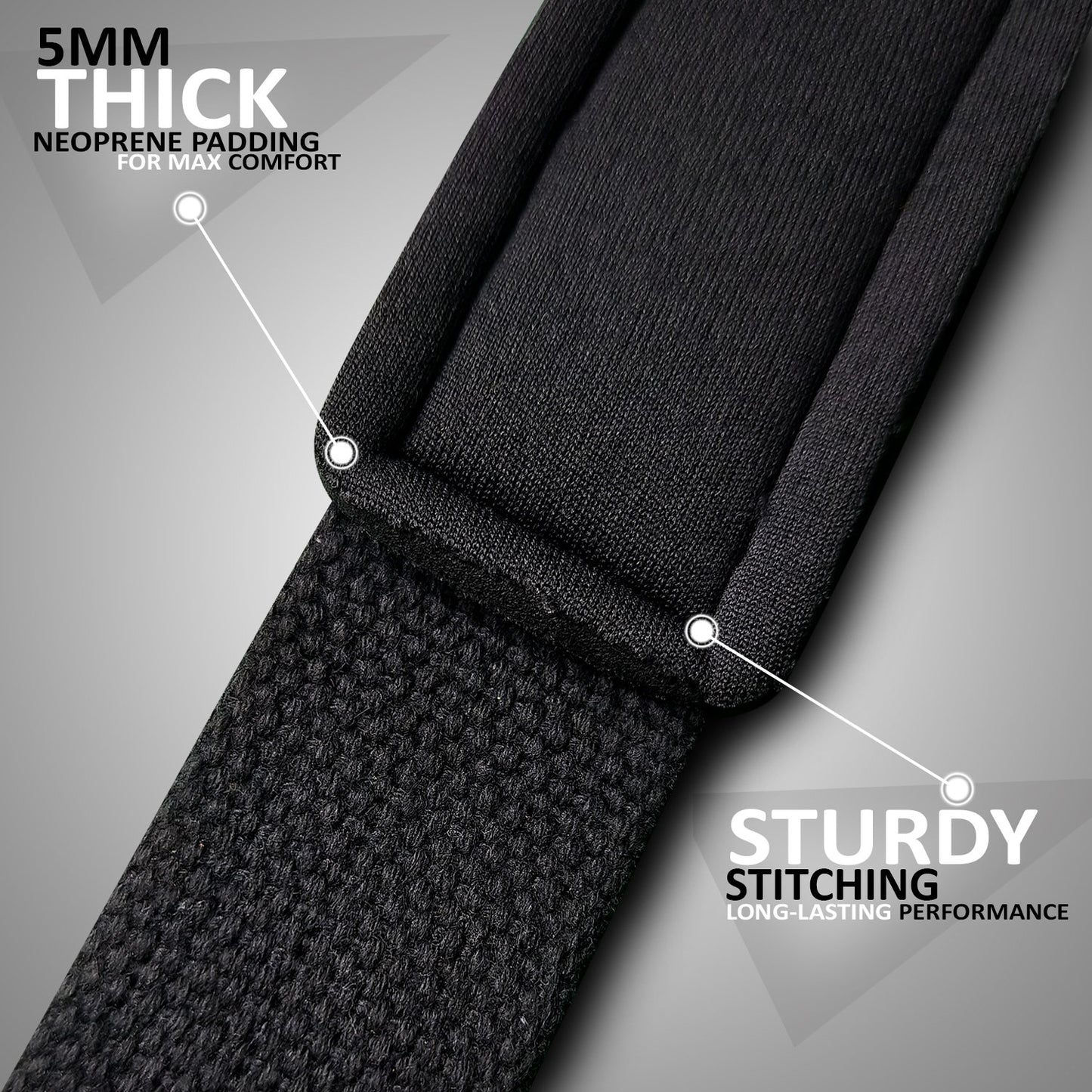 RAD Super Grip Lifting Straps – Maximum Hold, Maximum Strength