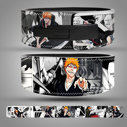 Ichigo Kurosaki Weightlifting Belt, inspired by the legendary anime Bleach!