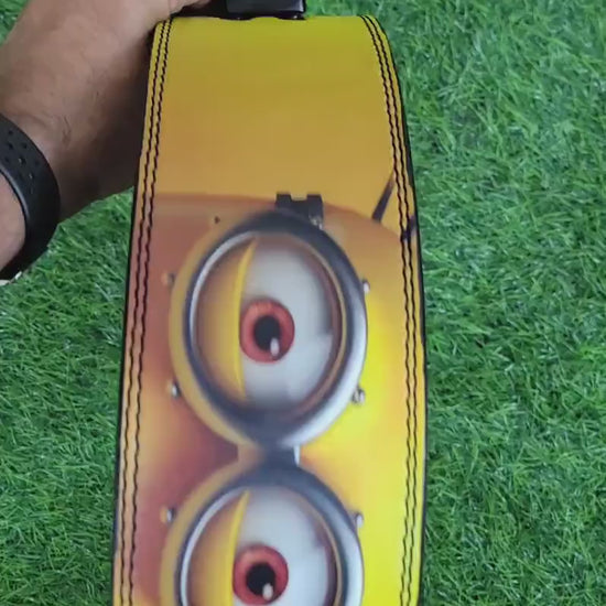 Minions Weightlifting Belt