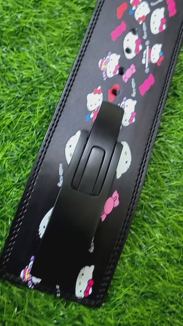 キティ トレーニング・パワーベルト Hello Kitty Lever Belt – Cute & Heavy Duty Gym Belt – RAD Ultimate