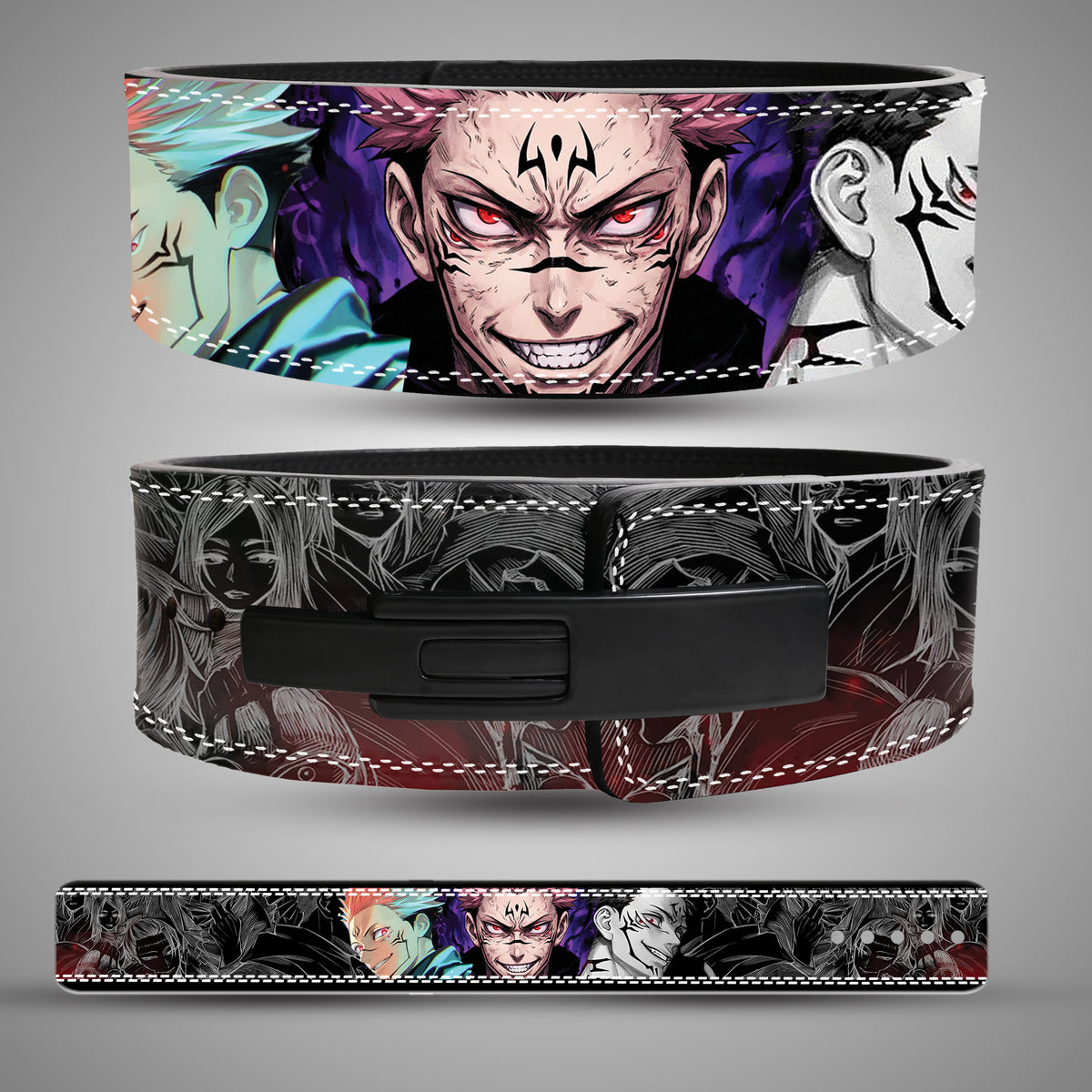 Jujutsu Kaisen Sukuna Weightlifting Belt