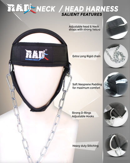 Weight lifting Head harness