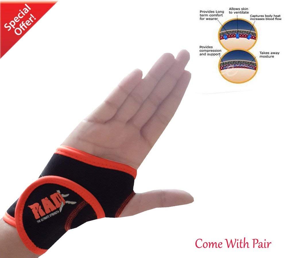 Metax Wrist Wrap with Thumb Hook