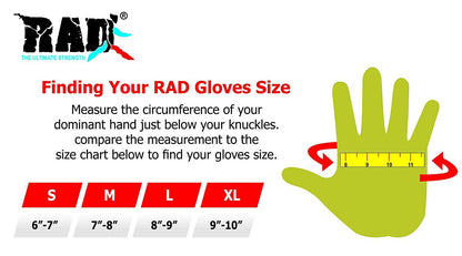 boxing gel gloves Size Chart